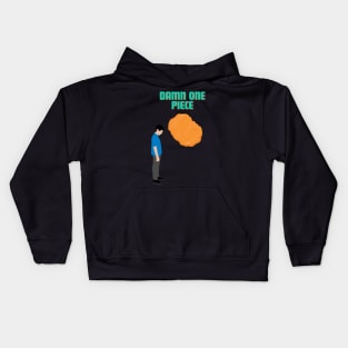 Damn one piece Kids Hoodie